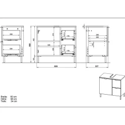 Pharao24 Waschbeckenunterschrank Mazuera><noscript><img width=