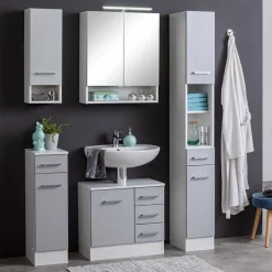 Badezimmerschränke|Waschbeckenunterschränke*Pharao24 Waschbeckenunterschrank Mosiana