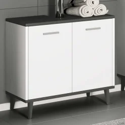 Bad Unterschränke|Badezimmerschränke*Pharao24 Waschbeckenunterschrank Nua