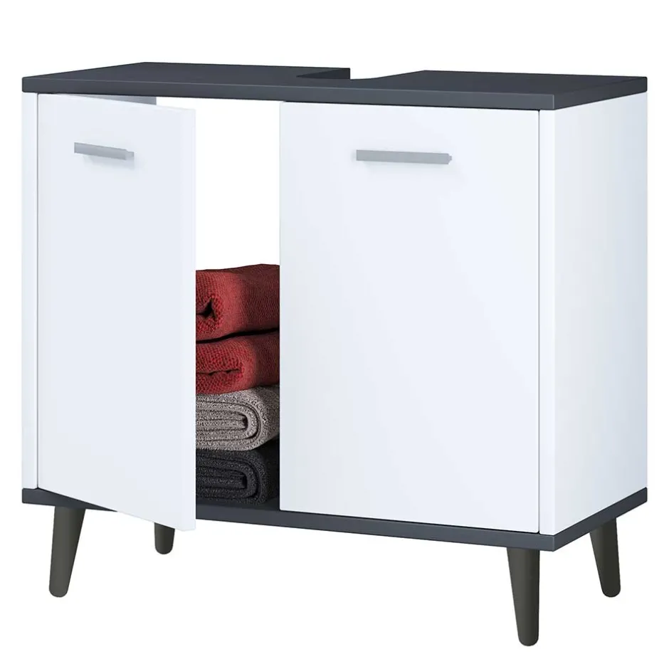 Bad Unterschränke|Badezimmerschränke*Pharao24 Waschbeckenunterschrank Nua