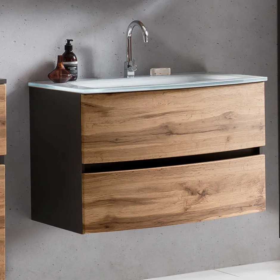 Pharao24 Waschbeckenunterschrank Nerella> Waschbeckenunterschränke