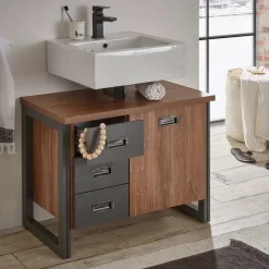 Waschbeckenunterschränke*Pharao24 Waschbeckenunterschrank Verjan