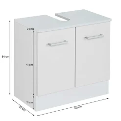 Waschbeckenunterschränke*Pharao24 Waschbeckenunterschrank Vadoria