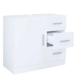 Pharao24 Waschbeckenunterschrank weiß Vimalta> Bad Unterschränke|Badezimmerschränke