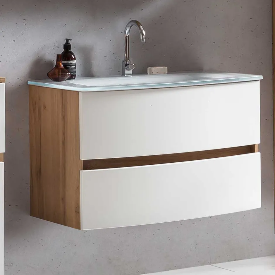 Waschbeckenunterschränke*Pharao24 Waschbeckenunterschrank Zataico