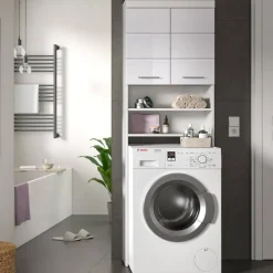 Bad Hochschränke*Pharao24 Waschmaschinenschrank Bird