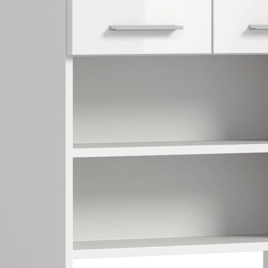 Bad Hochschränke*Pharao24 Waschmaschinenschrank Bird