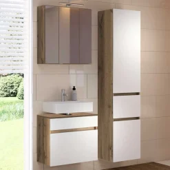 Badmöbel Sets*Pharao24 Waschplatz Kombi Tacava