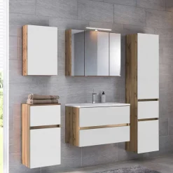 Badmöbel Sets*Pharao24 Waschplatz Kombination Tacava