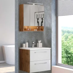 Badmöbel Sets*Pharao24 Waschplatz Kombination Vidorella