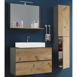 Badmöbel Sets*Pharao24 Waschplatz mit Becken Socotta