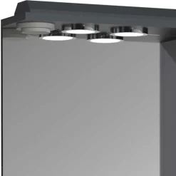 Pharao24 Waschplatz Set Anthrazit Fabolie><noscript><img width=