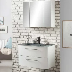 Pharao24 Waschplatz Set Donyan> Badmöbel Sets