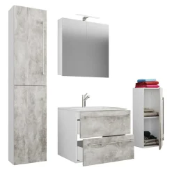 Pharao24 Waschplatz Set Fabrizio> Badmöbel Sets