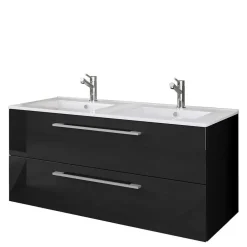 Badmöbel Sets*Pharao24 Waschplatz Set für 2 Personen Cardos