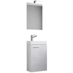 Badmöbel Sets*Pharao24 Waschplatz Set Gäste WC Luenza