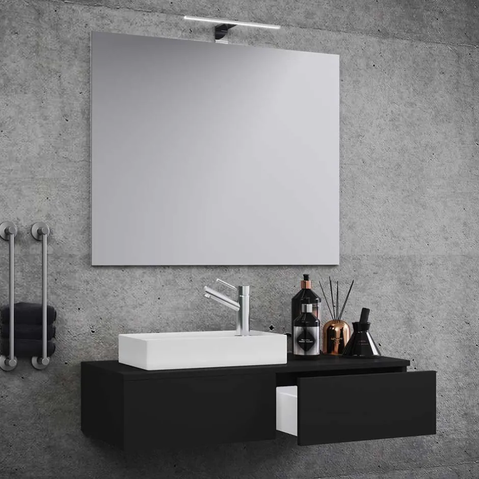 Pharao24 Waschplatz Set mit Becken Sicury> Badmöbel Sets