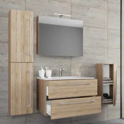 Pharao24 Waschplatz Set mit Becken Estranon> Badmöbel Sets