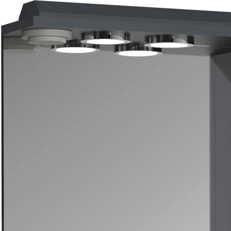 Pharao24 Waschplatz Set mit Beleuchtung Fabolie> Badmöbel Sets