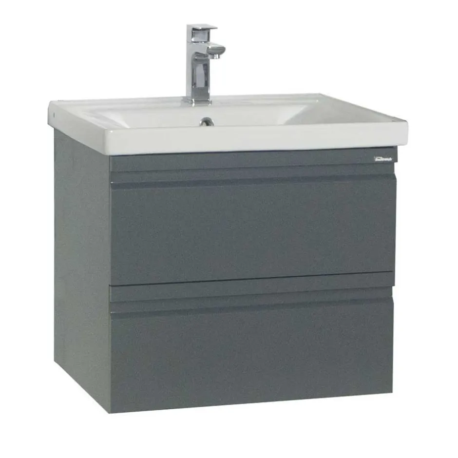 Pharao24 Waschplatz Set mit Beleuchtung Fabolie> Badmöbel Sets