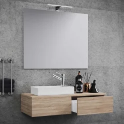 Pharao24 Waschplatz Set mit Spiegel Acasa> Badmöbel Sets