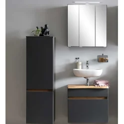 Pharao24 Waschplatz Set mit Spiegel Pegruan> Badmöbel Sets