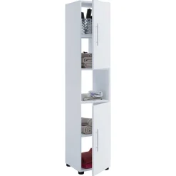 Badmöbel Sets*Pharao24 Waschplatz Set weiß modern Eli