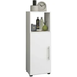 Badmöbel Sets*Pharao24 Waschplatz Set weiß modern Eli