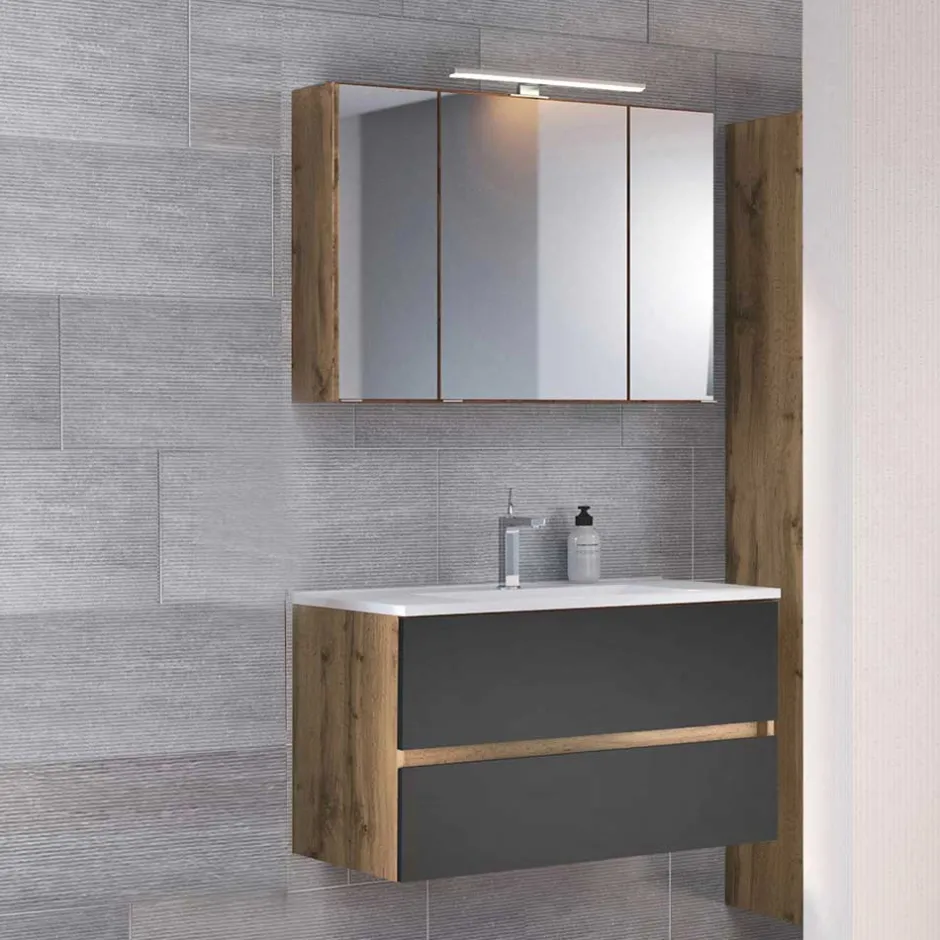 Pharao24 Waschraum Set Jalexda> Badmöbel Sets