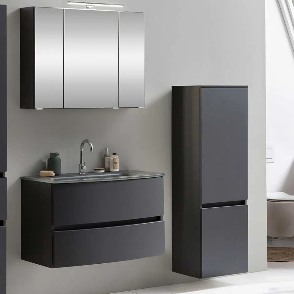 Pharao24 Waschraum Set Vedencian> Badmöbel Sets