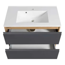 Waschbeckenunterschränke|Bad Unterschränke*Pharao24 Waschtisch mit Becken Fregato