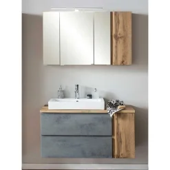 Badmöbel Sets*Pharao24 Waschtisch Set mit Becken Tagma