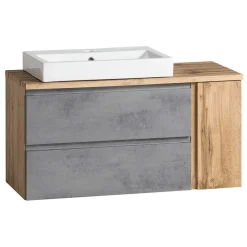 Badmöbel Sets*Pharao24 Waschtisch Set mit Becken Tagma