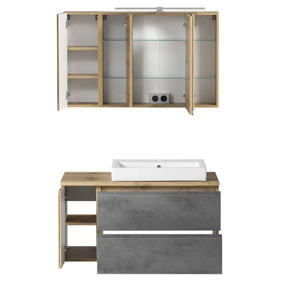 Badmöbel Sets*Pharao24 Waschtisch Set Tagma