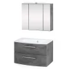 Pharao24 Waschtisch und Spiegelschrank Sastiza> Badmöbel Sets