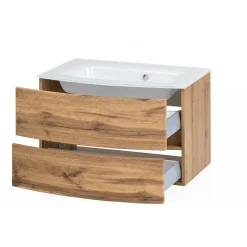 Badmöbel Sets*Pharao24 Waschtisch und Spiegelschrank Ruliand