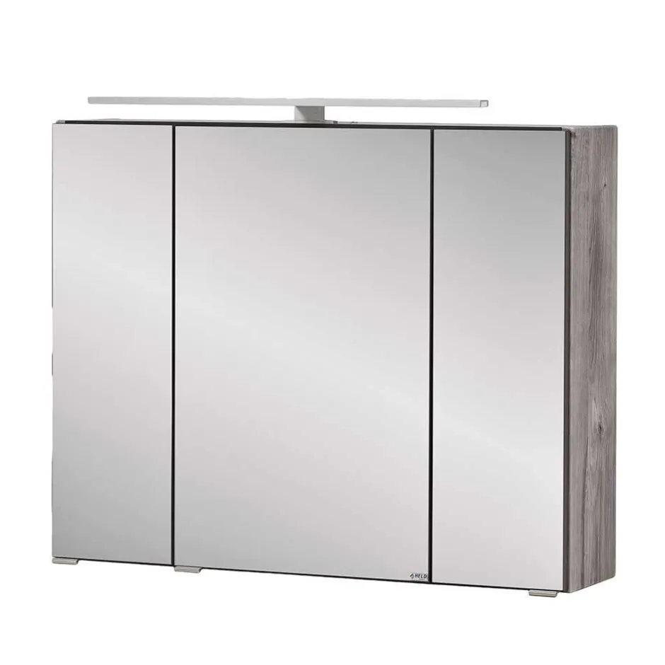 Pharao24 Waschtisch und Spiegelschrank Isdrina> Badmöbel Sets