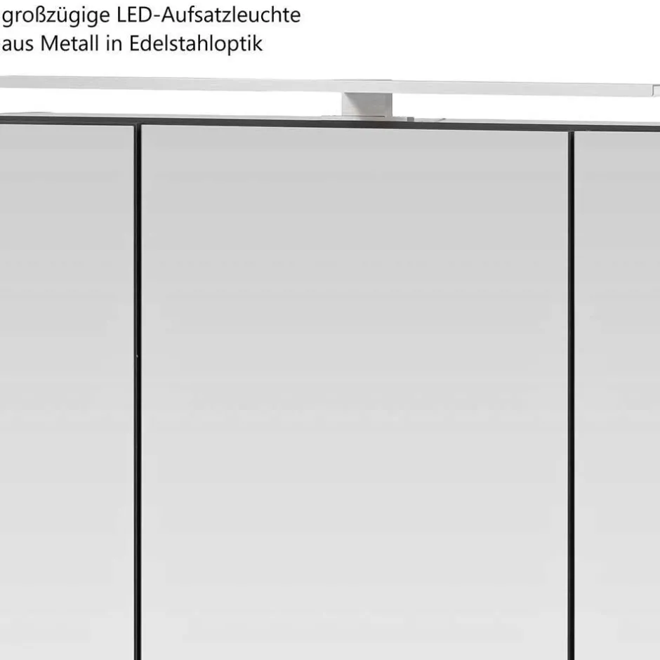 Pharao24 Waschtisch und Spiegelschrank Isdrina> Badmöbel Sets