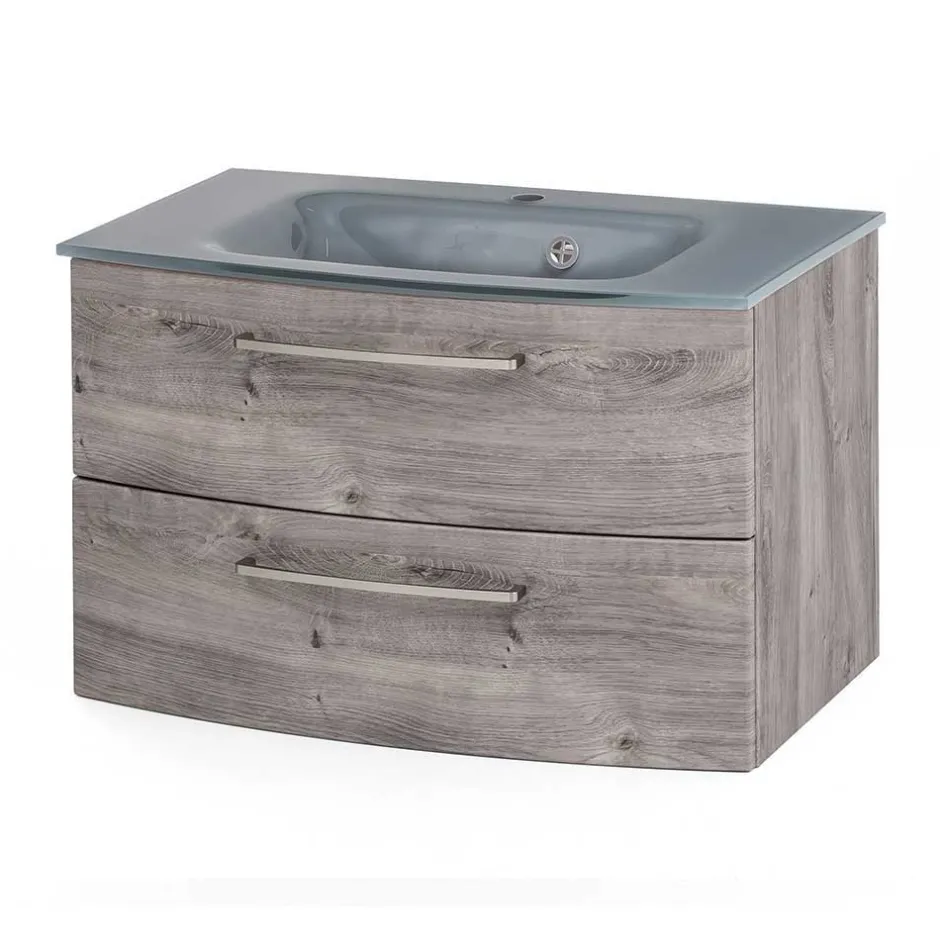 Pharao24 Waschtisch und Spiegelschrank Isdrina> Badmöbel Sets