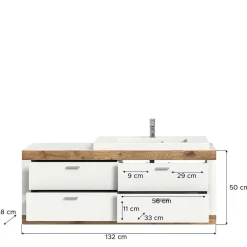 Pharao24 Waschtischkonsole hängend Liss><noscript><img width=
