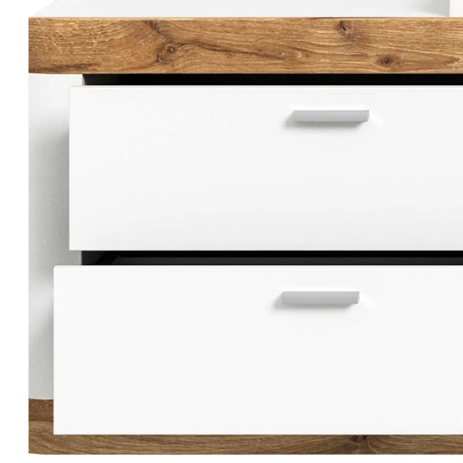 Pharao24 Waschtischkonsole hängend Liss> Waschbeckenunterschränke