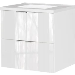 Pharao24 Waschtischkonsole weiß Udolph> Waschbeckenunterschränke|Bad Unterschränke