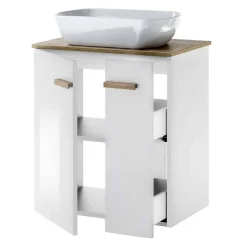 Waschbeckenunterschränke|Bad Unterschränke*Pharao24 Waschtischschrank Nushivon