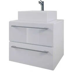 Waschbeckenunterschränke|Bad Unterschränke*Pharao24 Waschtischschrank Selami