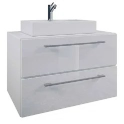 Waschbeckenunterschränke|Bad Unterschränke*Pharao24 Waschtischschrank Selami