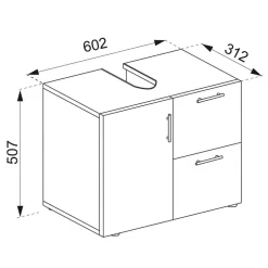 Pharao24 Waschtischunterbau Acalona><noscript><img width=
