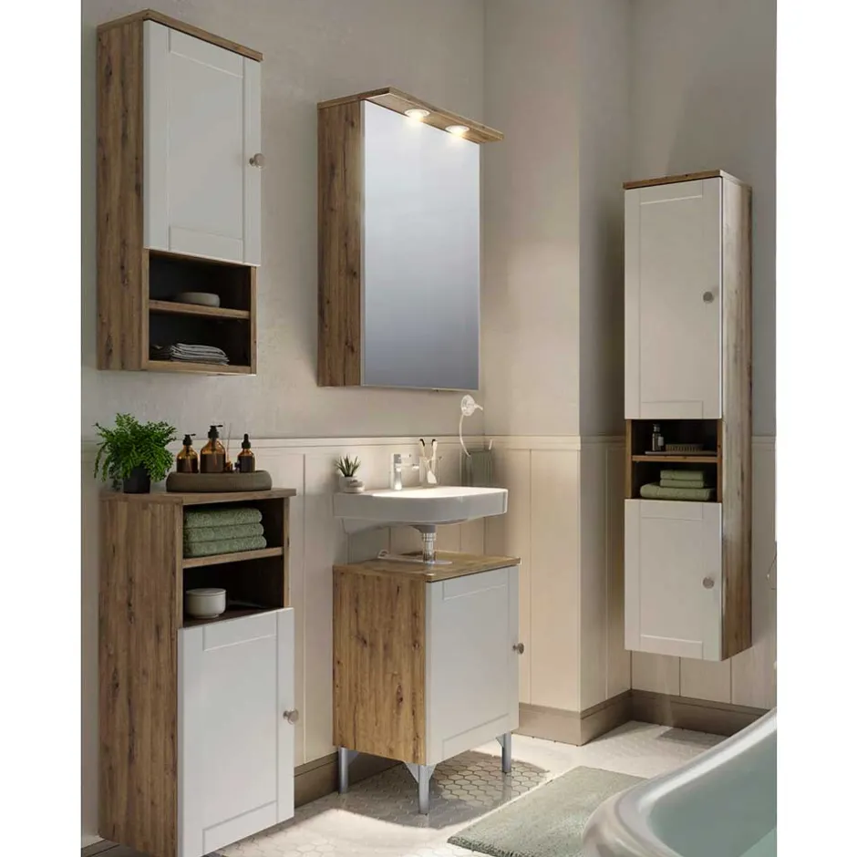 Waschbeckenunterschränke|Bad Unterschränke*Pharao24 Waschtischunterbau Azona