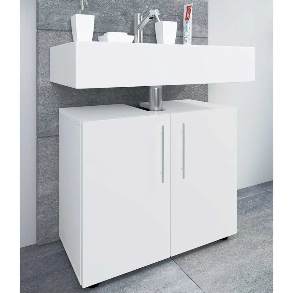 Pharao24 Waschtischunterbau Eli> Badezimmerschränke|Waschbeckenunterschränke