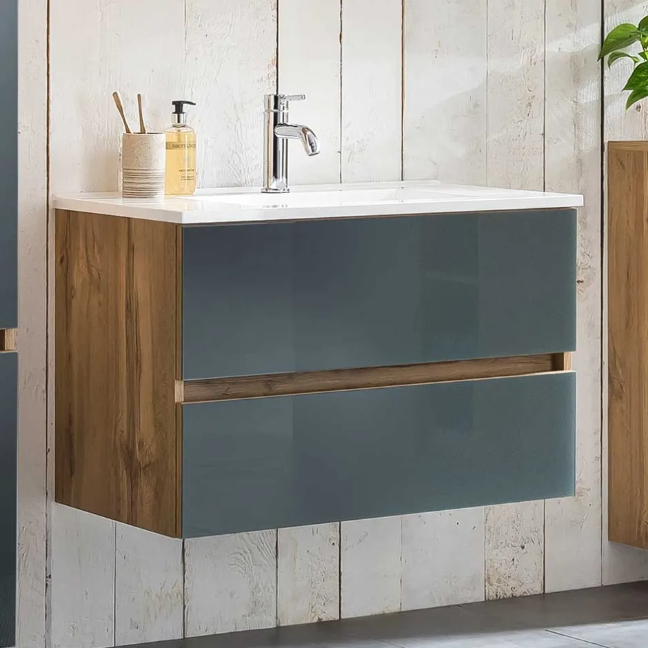 Waschbeckenunterschränke*Pharao24 Waschtischunterschrank Curdinan