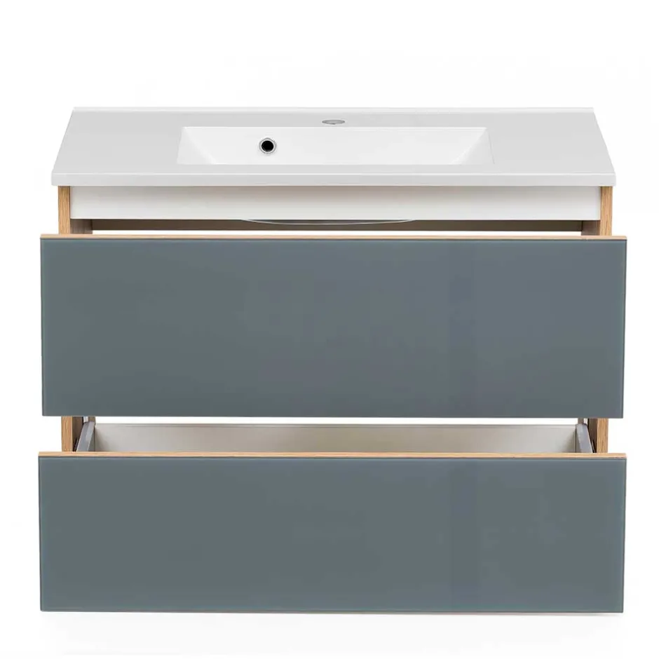 Waschbeckenunterschränke*Pharao24 Waschtischunterschrank Curdinan